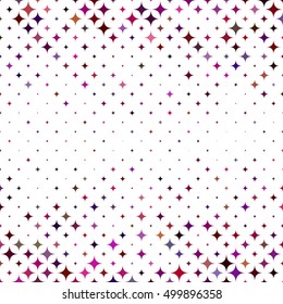 Colorful abstract star pattern background design - vector illustration