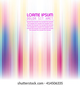 Colorful Abstract Striped Background. Vector Illustration.