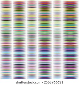 Colorful Abstract Striped Pattern, Multicolored Lines, Vibrant Hues, Geometric Design, Digital Art, Background Texture, Graphic Illustration, Visual Art, Modern Design, Trendy Style