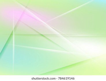 Coloridas rayas abstractas arte vectorial moderno fondo