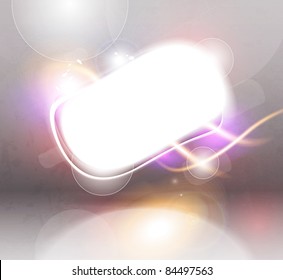 Colorful Abstract Swirl - EPS10 Vector Design Background