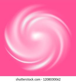 Colorful Abstract swirl gradient background in Girly love themed : Pink, light pink and white in square. 