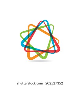 Colorful Abstract Symbol