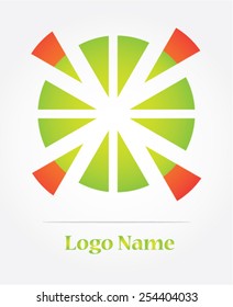 Colorful Abstract Target Icon