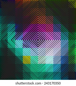 Colorful abstract technology background for creative design work