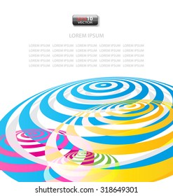 Colorful abstract technology background for creative design needs