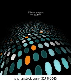 Colorful abstract technology background for creative design