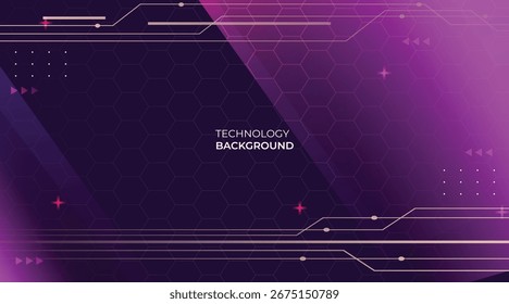 Colorful Abstract Technology Background light rays, stripes lines with blue light speed