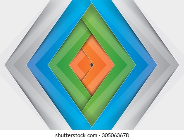 Colorful abstract template background design