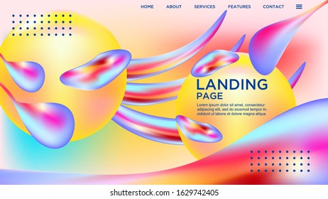 COLORFUL ABSTRACT TEMPLATE BACKGROUND WITH GRADIENT MESH SHAPE LIQUID COLOR. GOOD FOR MODERN WALLPAPER ,COVER, POSTER DESIGN