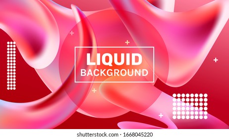 COLORFUL ABSTRACT TEMPLATE BACKGROUND WITH GRADIENT MESH SHAPE LIQUID RED COLOR. GOOD FOR MODERN WALLPAPER ,COVER, POSTER DESIGN