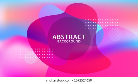 COLORFUL ABSTRACT TEMPLATE BACKGROUND WITH GRADIENT MESH SHAPE LIQUID COLOR. GOOD FOR MODERN WALLPAPER ,COVER, POSTER DESIGN