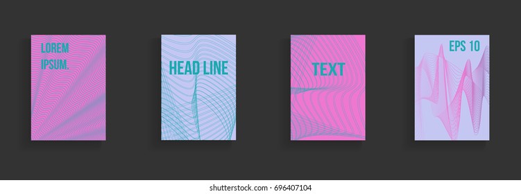 Colorful abstract template embraces design. Steep gradients. The future geometric pattern for the design of a banner, a poster, a notebook, a book.