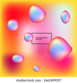 COLORFUL ABSTRACT TEMPLATE SQUARE BACKGROUND WITH GRADIENT MESH SHAPE LIQUID COLOR. GOOD FOR MODERN WALLPAPER ,COVER, POSTER DESIGN
