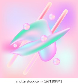 COLORFUL ABSTRACT TEMPLATE SQUARE BACKGROUND WITH GRADIENT MESH SHAPE LIQUID PINK COLOR. GOOD FOR MODERN WALLPAPER ,COVER, POSTER DESIGN