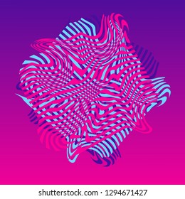 Colorful abstract texture. Bright colors background. Vector illustration. 