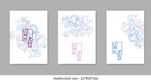 Colorful abstract texture. Creative background. Vector illustration. 