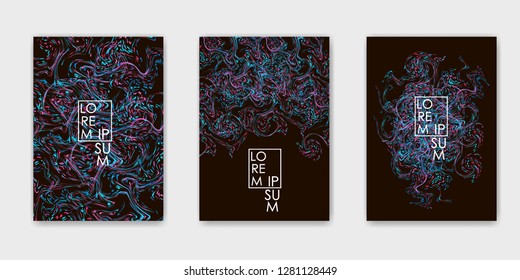 Colorful abstract texture. Creative background. Vector illustration. 