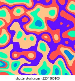 COLORFUL ABSTRACT TEXTURE PATTERN ORNAMENT PAPER CUT FOR WALLPAPER BACKGROUND. COVER DESIGN. VECTOR ILUSTRATION