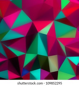 Colorful abstract texture with triangles. EPS 8 vector file included