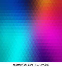 colorful abstract triangle background. polygonal style 