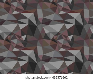 Colorful abstract triangle geometrical background, vector illustration,seamless pattern.