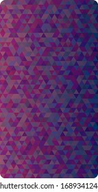 Colorful abstract triangles paint background. Modern screen vector design for mobile app