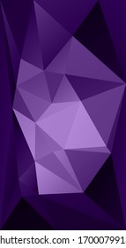 Farbige abstrakte Dreiecke malen Hintergrund. Modernes Design für die Vektorillustration mobiler Anwendungen