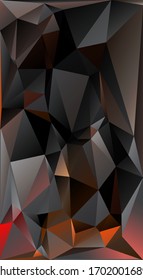 Colorful abstract triangles paint background. Modern screen vector design for mobile app