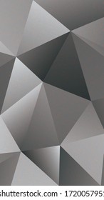 Colorful abstract triangles paint background. Modern screen vector design for mobile app