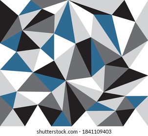Colorful abstract triangles paint background. Modern screen vector design for mobile app