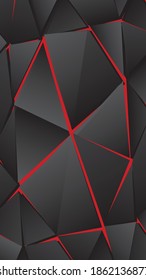 Colorful abstract triangles paint background. Modern screen vector design for mobile
