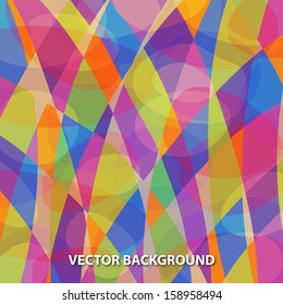 Colorful abstract vector background
