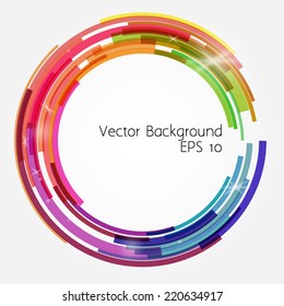 Colorful abstract vector background