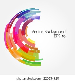 Colorful abstract vector background