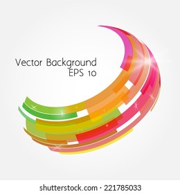 Colorful abstract vector background 