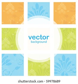 Fondo de vector colorido abstracto