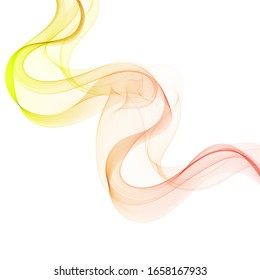 colorful abstract vector background.  color curve line