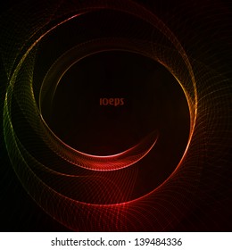 Colorful abstract vector background, futuristic shapes illustration eps10.