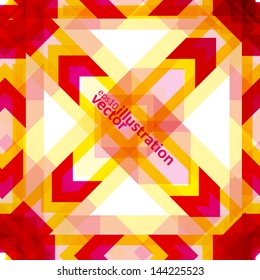 Colorful abstract vector background, futuristic geometric shapes illustration eps10.
