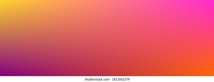 Colorful abstract vector background gradient colors banner and vibrant pink  orange   purple tones  Bright gradient colors vector design  minimalist pop art style gradient smooth pattern lay out