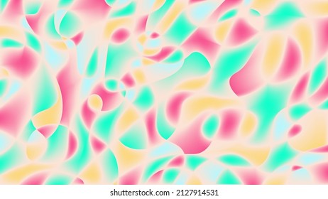 Fondo vector abstracto colorido con gradientes. 