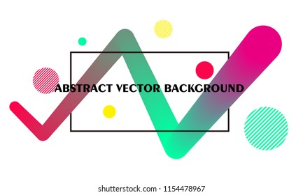colorful abstract vector background illustration,gradient fluid，Usable for banners, covers, layout and posters. Vector.