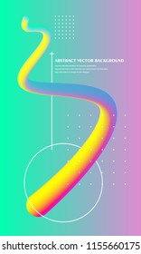 colorful abstract vector background illustration,gradient fluid，Usable for banners, covers, layout and posters. Vector.