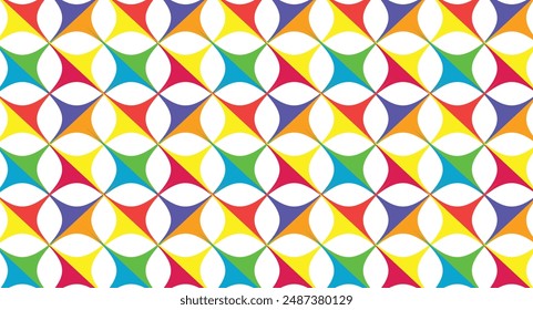 fondo abstracto colorido del Vector, fondo Abstractas del mosaico