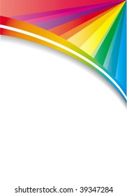 Colorful abstract vector background with place for your text