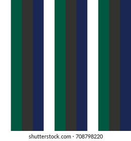 Colorful abstract vector background. Seamless brown, green and blue stripe pattern. EPS10 vector illustration for fabric, wrapping paper, texture, fashion design. Rectangle design on white wallpaper.