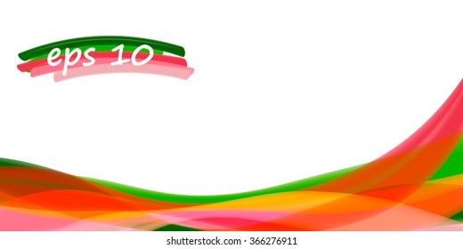 colorful abstract vector background with space for text