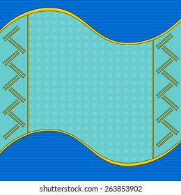 Colorful abstract vector background with stripes and squares