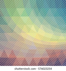  Colorful abstract vector background with triangles